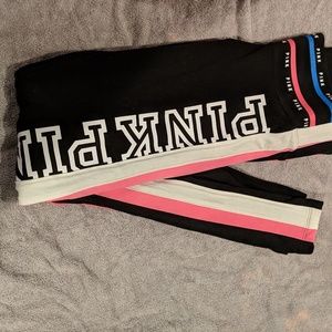 Pink yoga leggings Sz Small